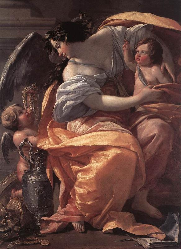 VOUET, Simon Allegory of Wealth et France oil painting art